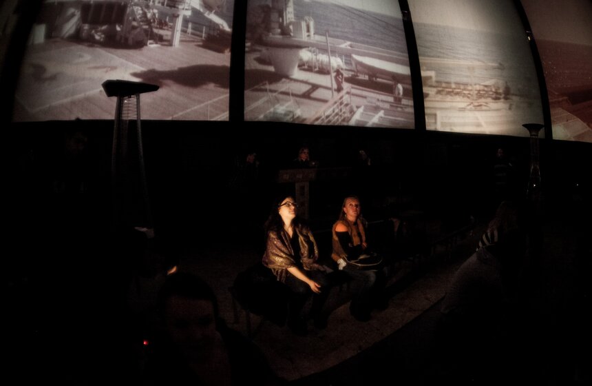 Прогулка по кинотеатру "Круговая Кинопанорама" 14 фото