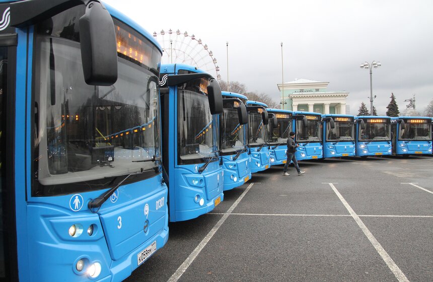 Москва закупила около 7 тысяч единиц общественного транспорта 15 фото