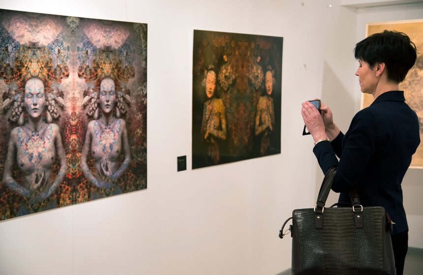 Проект "АРХБРОЖЕНИЕ" в выставочном зале "Лаврушинский 15" 9 фото