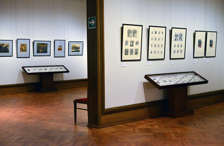 Выставка "Материалы и техники гравюры" в Третьяковке 11 фото