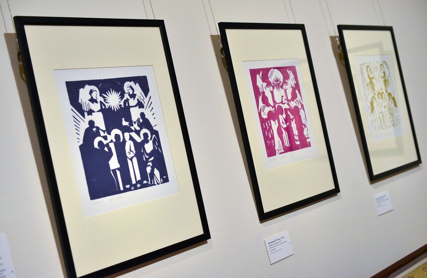 Выставка "Материалы и техники гравюры" в Третьяковке 7 фото