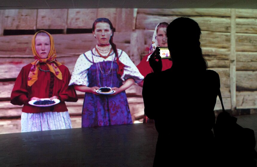 Выставка "Многонациональная Россия" на ВДНХ 18 фото