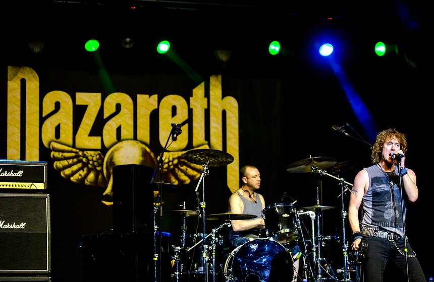 Концерт группы Nazareth в "Крокус Сити Холле" 16 фото