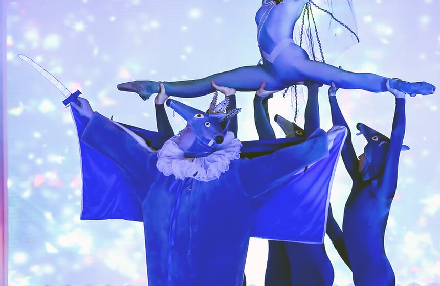 В Детском магазине на Лубянке показали балет "Щелкунчик" 7 фото