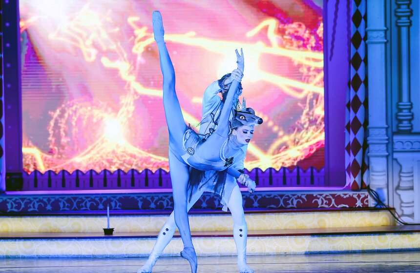 В Детском магазине на Лубянке показали балет "Щелкунчик" 10 фото