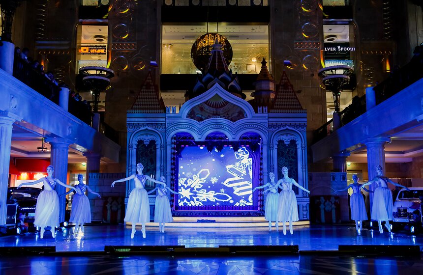 В Детском магазине на Лубянке показали балет "Щелкунчик" 9 фото