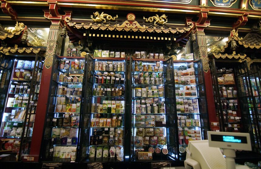 Отреставрирован первый этаж "Чайного магазина Перлова" 16 фото