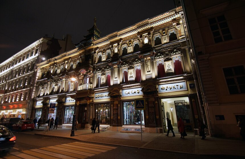 Отреставрирован первый этаж "Чайного магазина Перлова" 20 фото