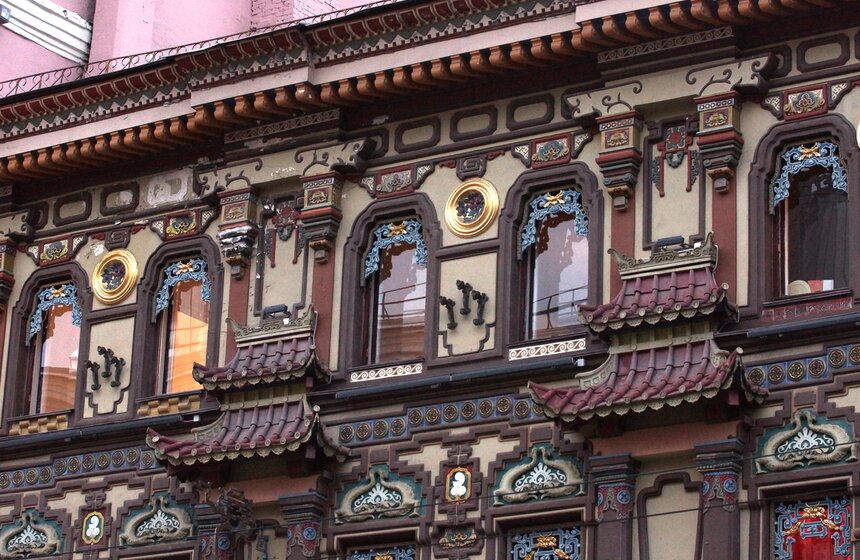 Отреставрирован первый этаж "Чайного магазина Перлова" 6 фото