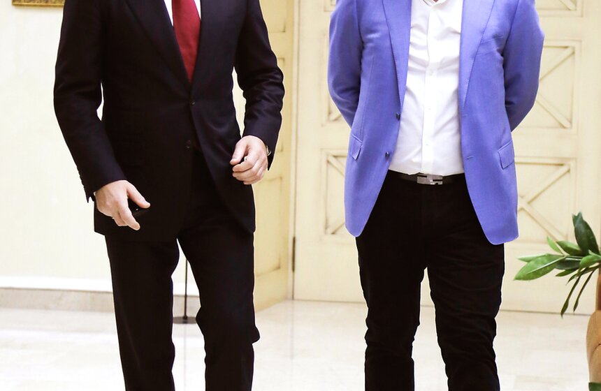 Павел Астахов на записи программы "Важная персона" 1 фото