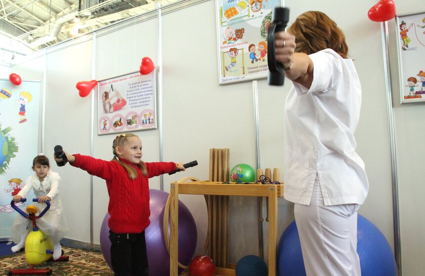 Открытие V Московского форума "Москвичам – здоровый образ жизни" 5 фото