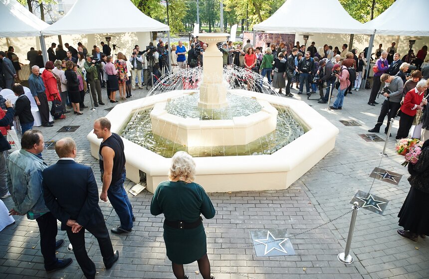 Аллея звезд на Киностудии им. Горького 19 фото