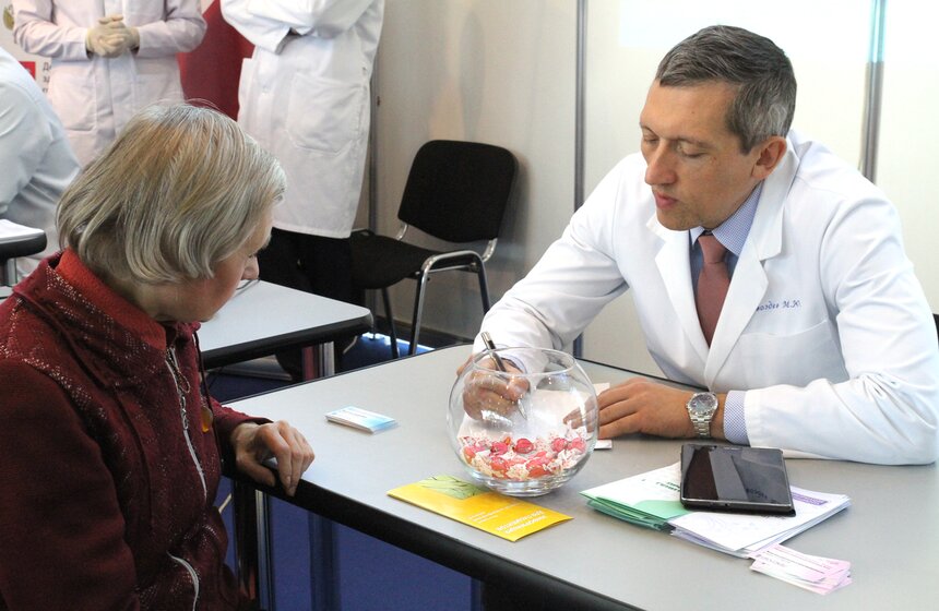 Открытие V Московского форума "Москвичам – здоровый образ жизни" 12 фото