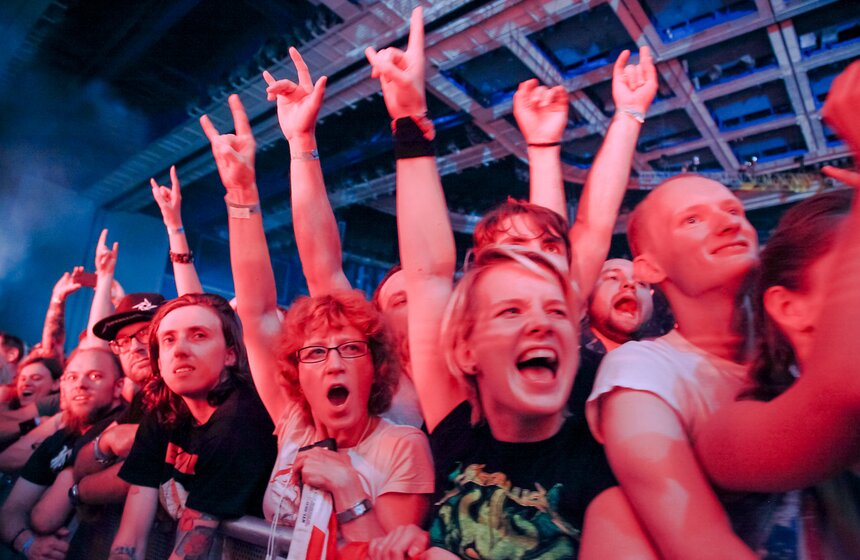 В столице состоялся концерт группы Metallica 28 фото