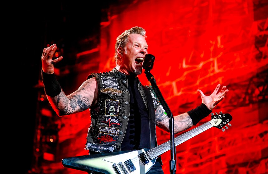 В столице состоялся концерт группы Metallica 27 фото