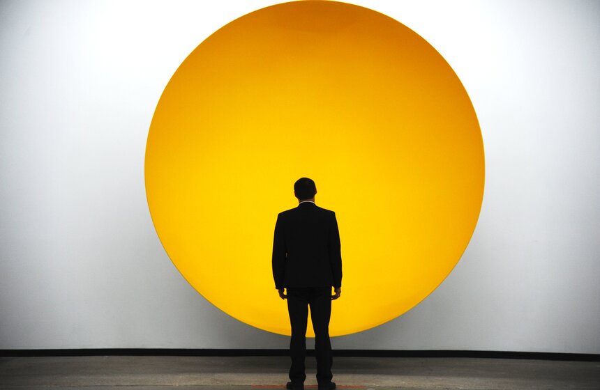 Выставка Аниша Капура "Моя алая Родина" 2 фото