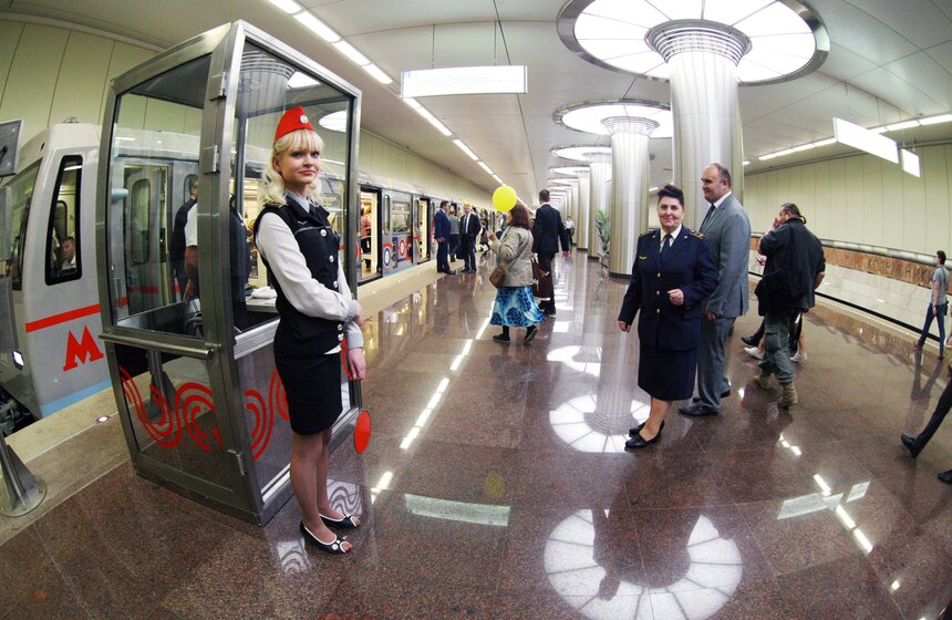 Открытие станции метро "Котельники" 23 фото