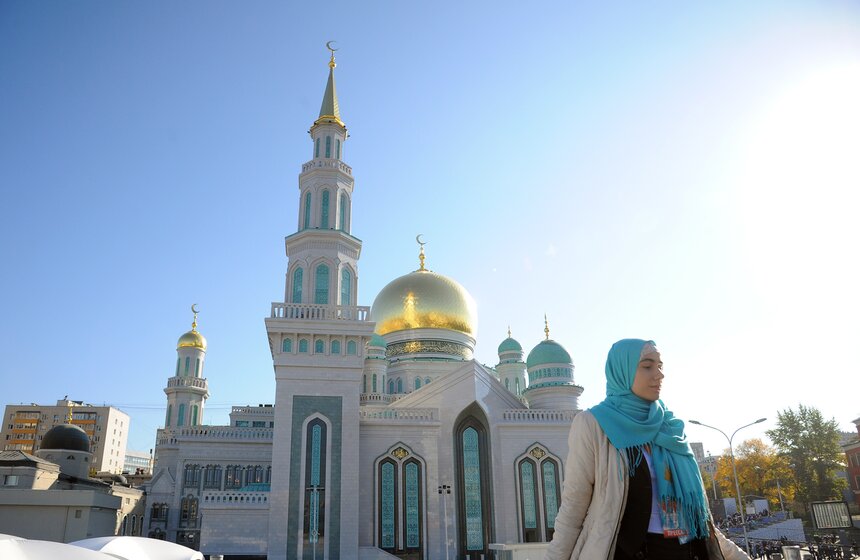 Открытие Московской соборной мечети 1 фото