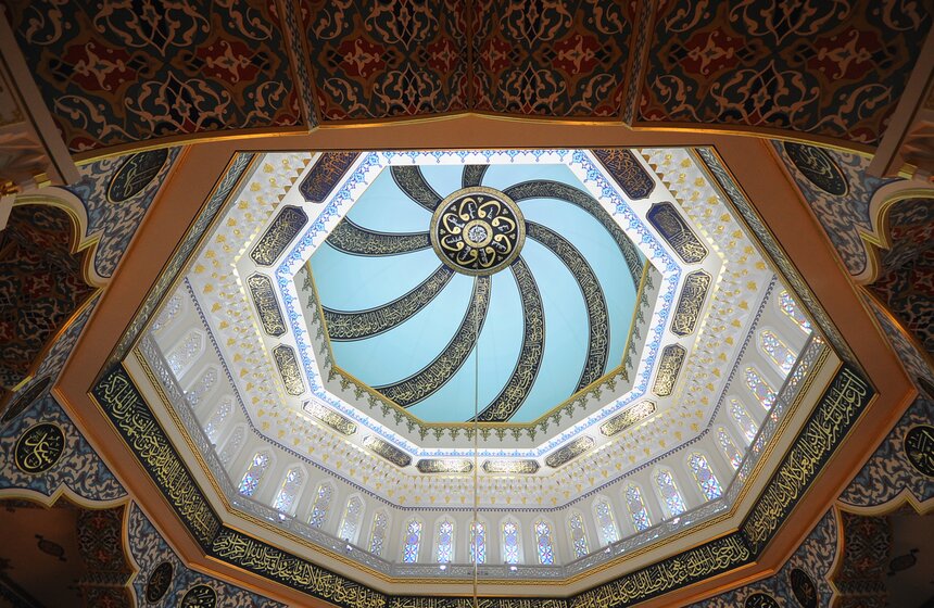 Открытие Московской соборной мечети 17 фото