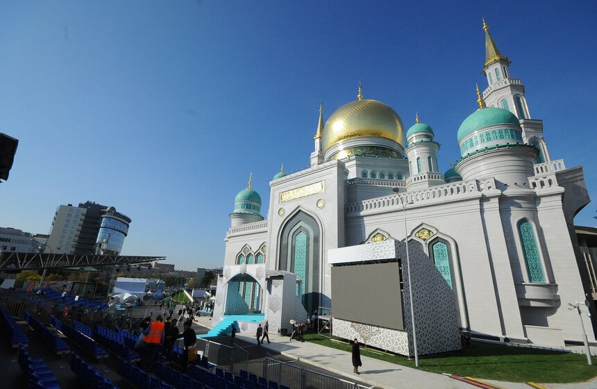 Открытие Московской соборной мечети 29 фото