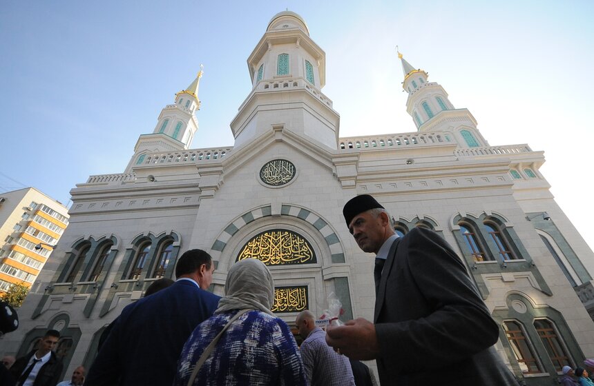 Открытие Московской соборной мечети 26 фото