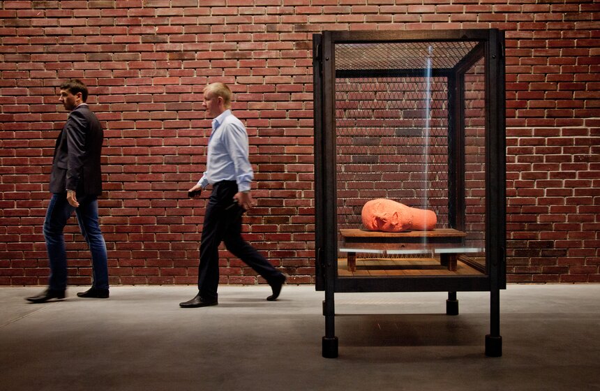 Открытие выставки "Луиз Буржуа. Структуры бытия: клетки" 29 фото