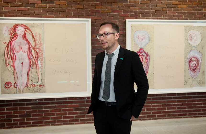 Открытие выставки "Луиз Буржуа. Структуры бытия: клетки" 23 фото