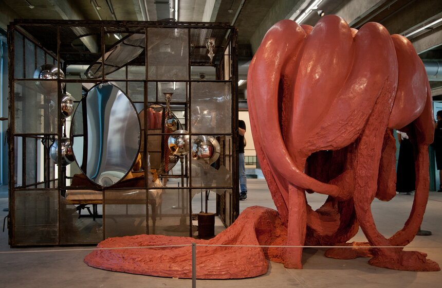 Открытие выставки "Луиз Буржуа. Структуры бытия: клетки" 24 фото