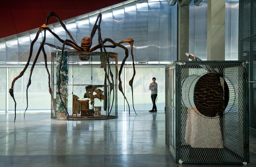 Открытие выставки "Луиз Буржуа. Структуры бытия: клетки" 16 фото