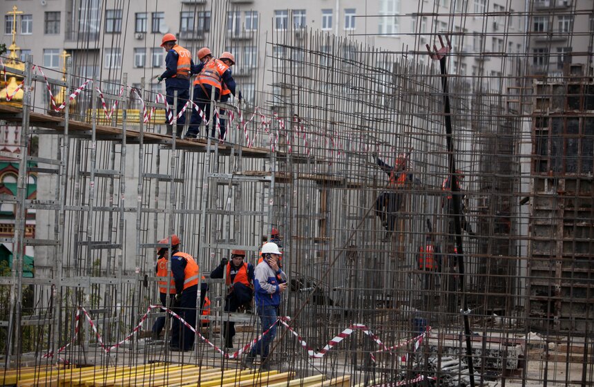 Осмотр строительства электроподстанции "Берсеневская" 6 фото