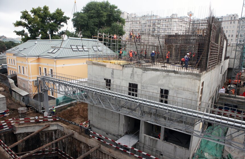 Осмотр строительства электроподстанции "Берсеневская" 1 фото