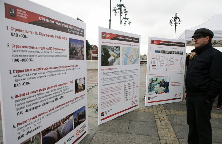 Осмотр строительства электроподстанции "Берсеневская" 3 фото
