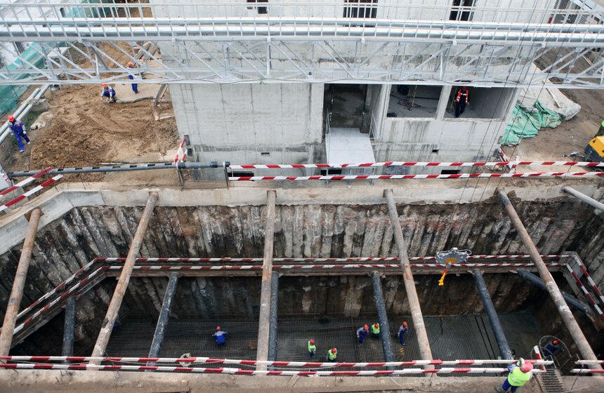 Осмотр строительства электроподстанции "Берсеневская" 5 фото