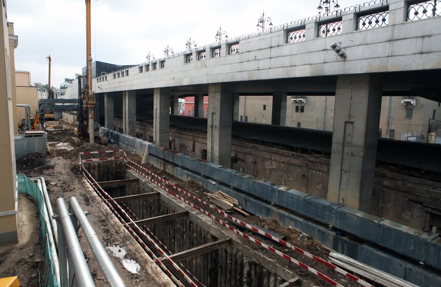 Осмотр строительства электроподстанции "Берсеневская" 10 фото