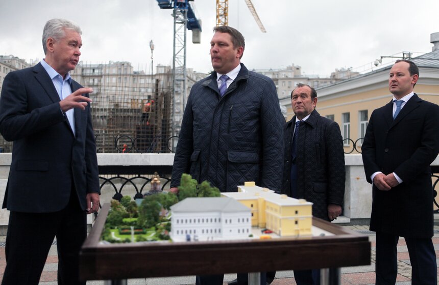 Осмотр строительства электроподстанции "Берсеневская" 14 фото