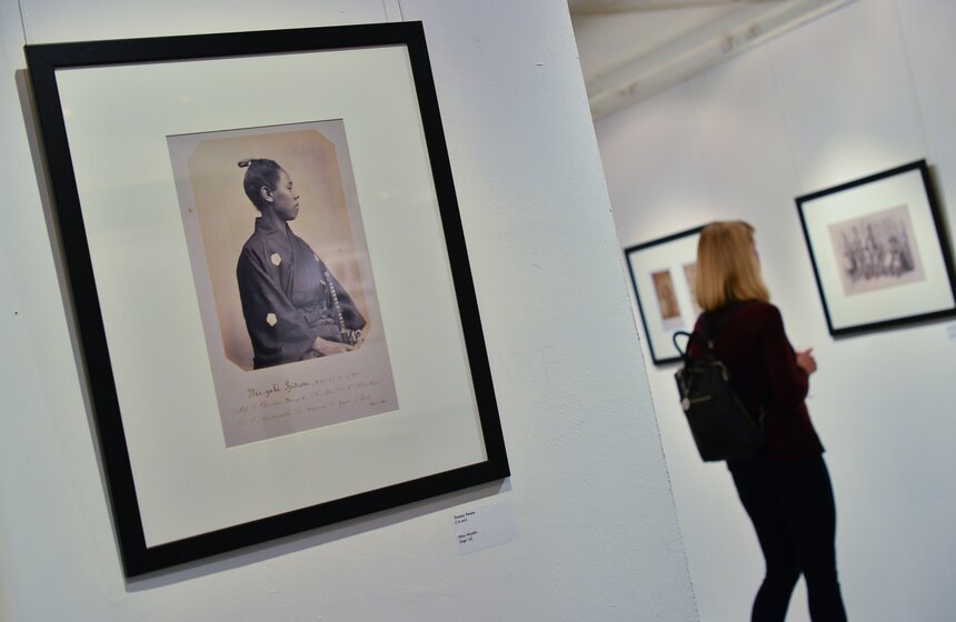 Выставка "Последние самураи" в Центре братьев Люмьер 21 фото