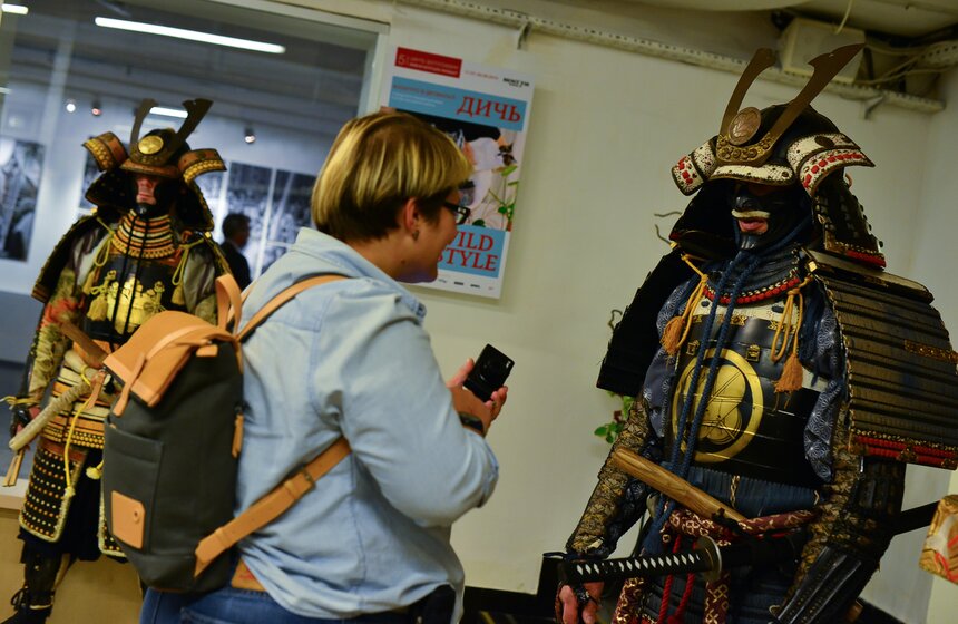 Выставка "Последние самураи" в Центре братьев Люмьер 6 фото