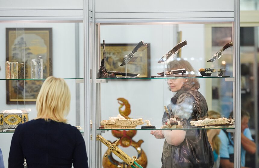 Выставка "Народные художественные промыслы" в Новом Манеже 17 фото