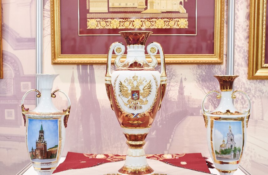 Выставка "Народные художественные промыслы" в Новом Манеже 15 фото