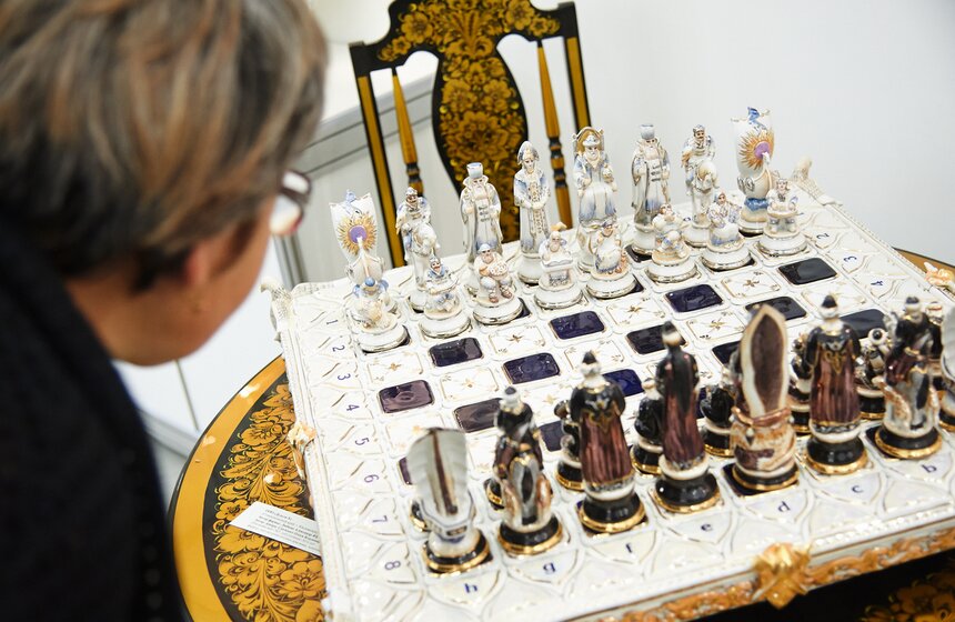 Выставка "Народные художественные промыслы" в Новом Манеже 19 фото