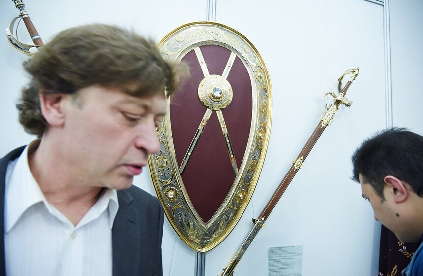 Выставка "Народные художественные промыслы" в Новом Манеже 24 фото