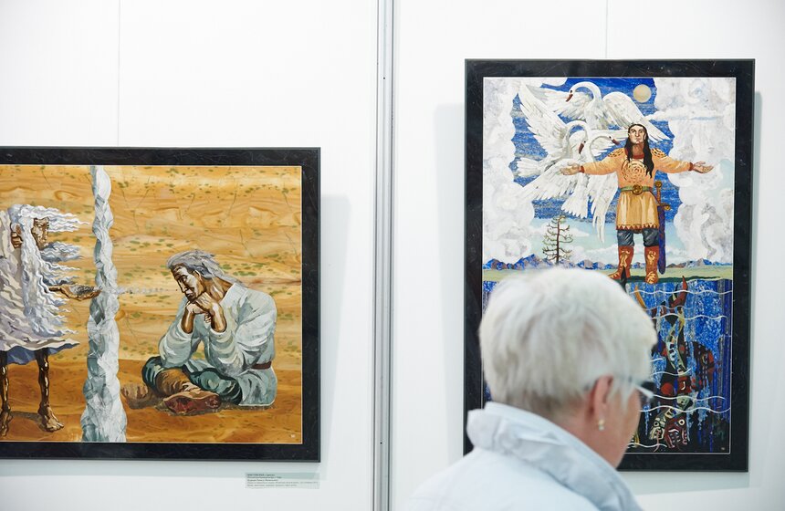 Выставка "Народные художественные промыслы" в Новом Манеже 4 фото