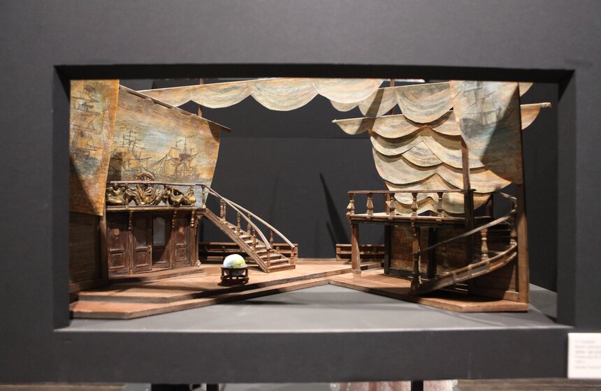 Выставка к 90-летию театра Ермоловой в музее Бахрушина 5 фото