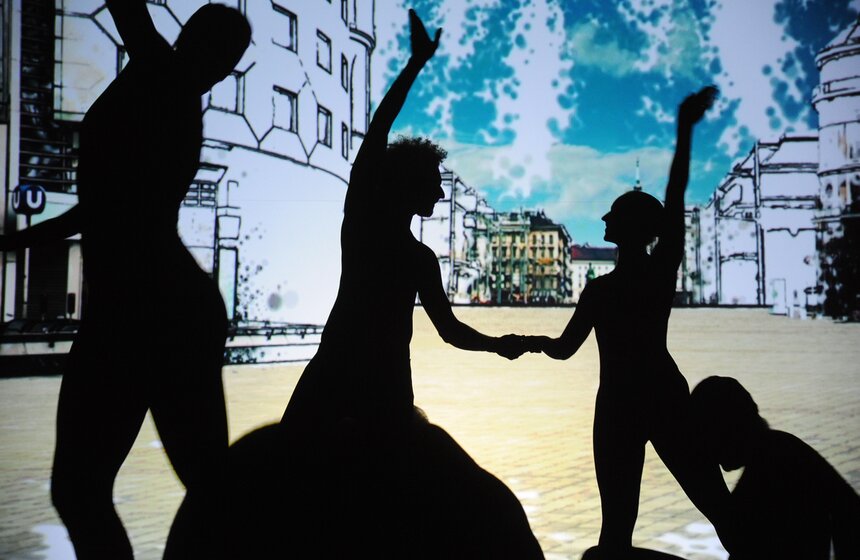 Flowmotion dance company представили свое "Венское шоу теней" 20 фото