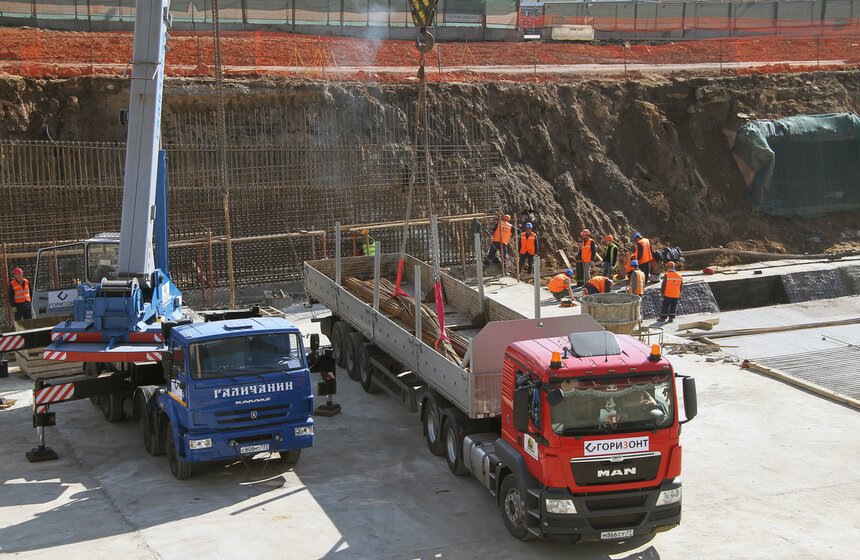 Осмотр строительства участка Северо-Восточной хорды 7 фото