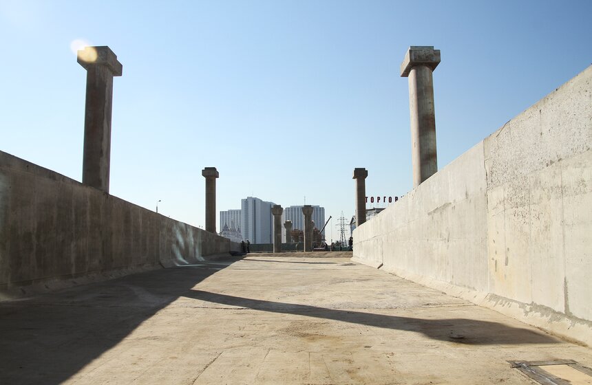 Осмотр строительства участка Северо-Восточной хорды 1 фото