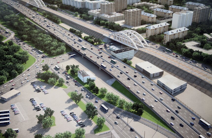 Осмотр строительства участка Северо-Восточной хорды 4 фото