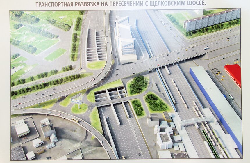 Осмотр строительства участка Северо-Восточной хорды 3 фото