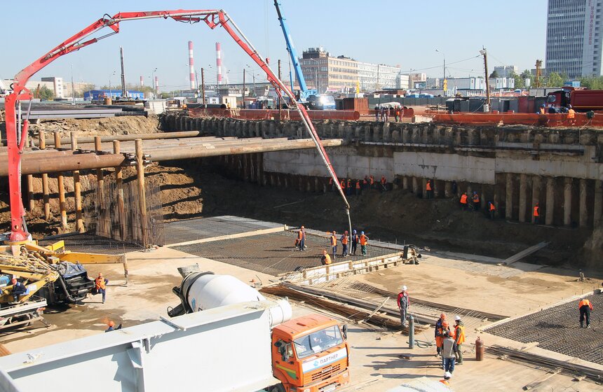 Осмотр строительства участка Северо-Восточной хорды 2 фото