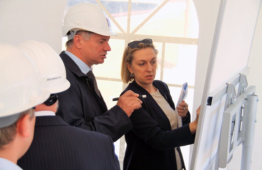 Осмотр строительства участка Северо-Восточной хорды 5 фото